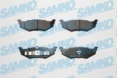 Тормозные колодки дисковые, комплект SAMKO 5SP894
