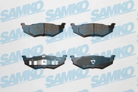 Тормозные колодки дисковые, комплект SAMKO 5SP894