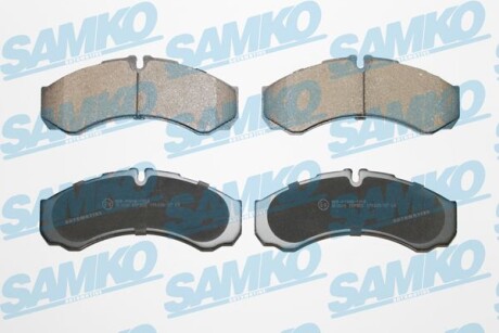 Тормозные колодки дисковые, комплект SAMKO 5SP955