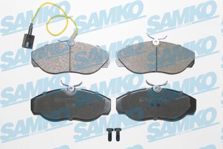Тормозные колодки дисковые, комплект SAMKO 5SP964