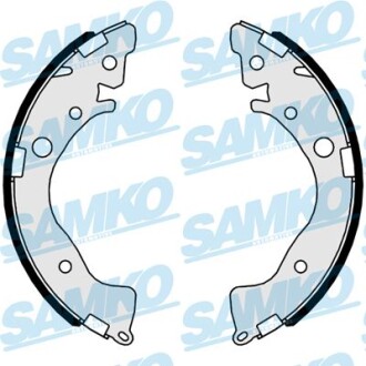 Колодки тормозные барабанные, комплект SAMKO 81079