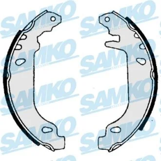 Колодки тормозные барабанные, комплект SAMKO 86020