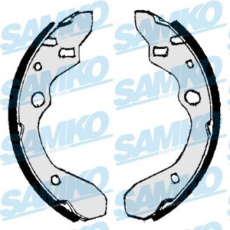 Колодки тормозные барабанные, комплект SAMKO 87010