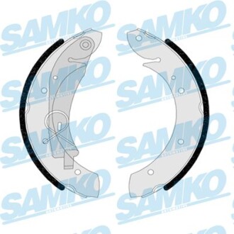 Колодки тормозные барабанные, комплект SAMKO 87420