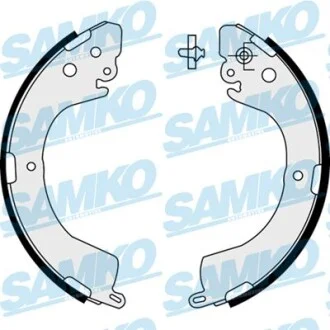 Колодки тормозные барабанные, комплект SAMKO 87620
