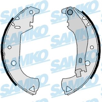 Колодки тормозные барабанные, комплект SAMKO 87810