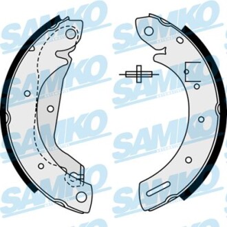 Колодки тормозные барабанные, комплект SAMKO 88500