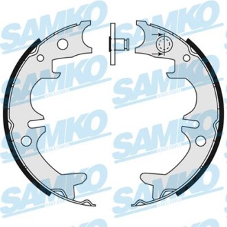 Колодки тормозные стояночного тормоза SAMKO 89140