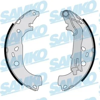 Колодки тормозные барабанные, комплект SAMKO 89290