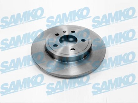 Тормозной диск задний невентилируемый SAMKO A1029P