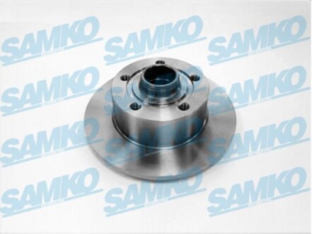 Тормозной диск задний невентилируемый SAMKO A1481P