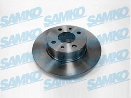 Тормозной диск задний невентилируемый SAMKO A2161P