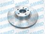 Тормозной диск вентилируемый, 1 шт. SAMKO B2040VR (фото 1)