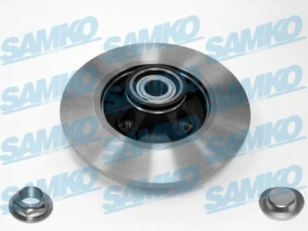 Тормозной диск задний невентилируемый SAMKO C1015PCA