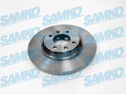 Тормозной диск невентилируемый SAMKO C1016P