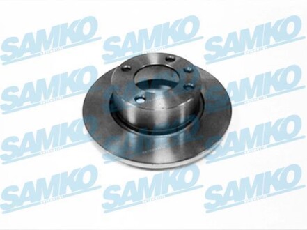 Тормозной диск задний невентилируемый SAMKO C1313P