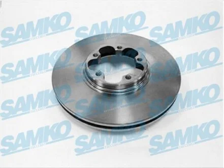 Тормозной диск вентилируемый, 1 шт. SAMKO F1003V