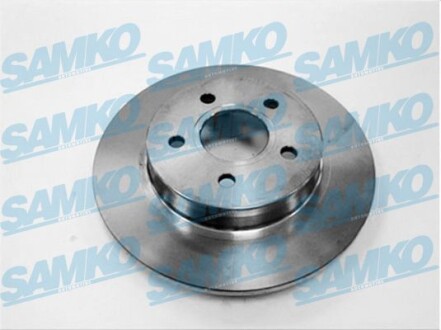Тормозной диск задний невентилируемый SAMKO F1010P