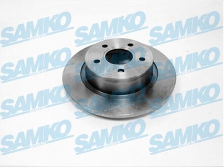 Тормозной диск задний невентилируемый SAMKO F1014P