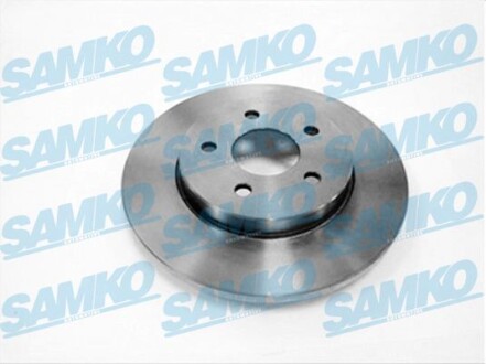 Тормозной диск задний невентилируемый SAMKO F1041P