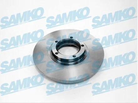 Тормозной диск передний невентилируемый SAMKO F1211P