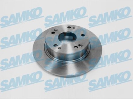 Тормозной диск задний невентилируемый SAMKO H1019P