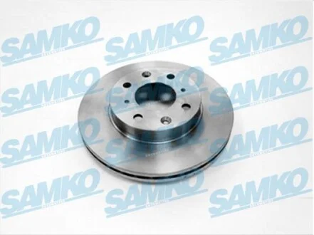 Тормозной диск вентилируемый, 1 шт. SAMKO H1211V