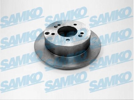 Тормозной диск задний невентилируемый SAMKO K2007P