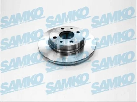 Тормозной диск передний невентилируемый SAMKO L1031P