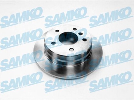 Тормозной диск задний невентилируемый SAMKO M2001P