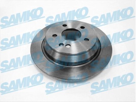 Тормозной диск задний невентилируемый SAMKO M2013P
