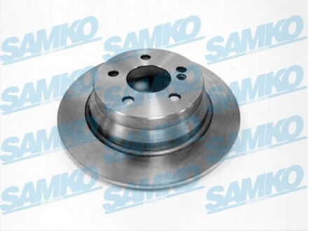 Тормозной диск задний невентилируемый SAMKO M2019P