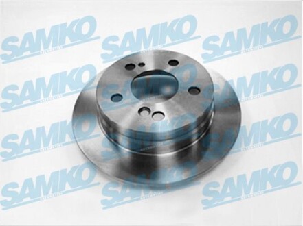 Тормозной диск задний невентилируемый SAMKO M2091P