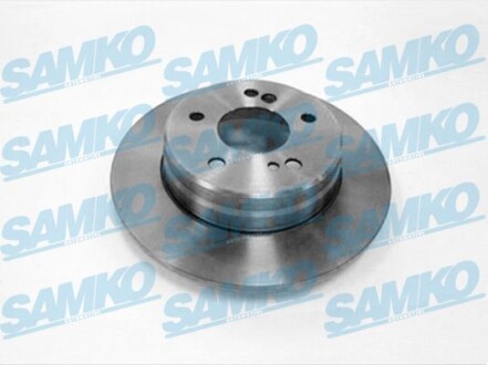 Тормозной диск задний невентилируемый SAMKO M2183P