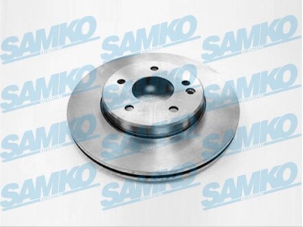 Тормозной диск вентилируемый, 1 шт. SAMKO M2371V