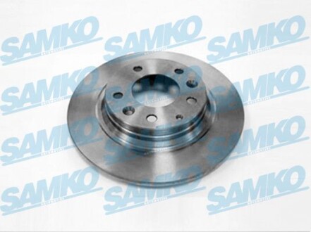Тормозной диск задний невентилируемый SAMKO M5005P