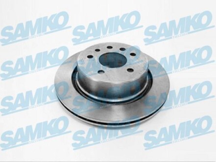 Тормозной диск задний вентилируемый SAMKO O1023V