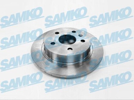 Тормозной диск задний невентилируемый SAMKO O1029P