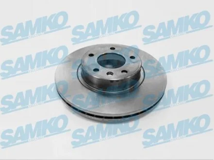 Тормозной диск вентилируемый, 1 шт. SAMKO O1301V