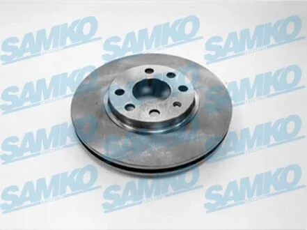 Тормозной диск передний вентилируемый SAMKO O1590V