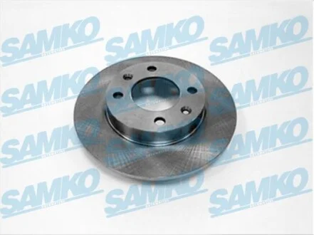 Тормозной диск невентилируемый SAMKO P1001P