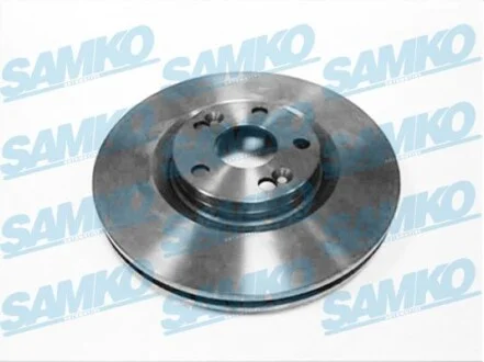 Тормозной диск вентилируемый, 1 шт. SAMKO R1012V