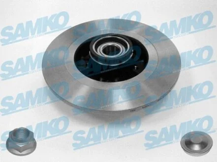 Тормозной диск невентилируемый SAMKO R1031PCA