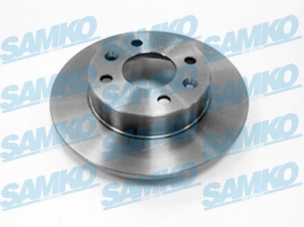 Тормозной диск передний невентилируемый SAMKO R1101P