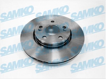 Тормозной диск вентилируемый, 1 шт. SAMKO R1571V