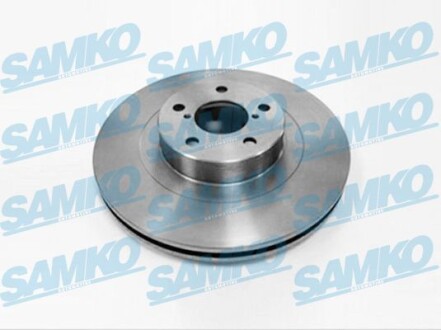 Тормозной диск вентилируемый, 1 шт. SAMKO S4228V