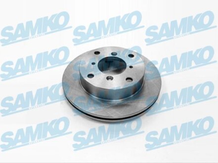 Тормозной диск вентилируемый, 1 шт. SAMKO S5071V