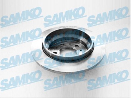 Тормозной диск задний невентилируемый SAMKO V1487P