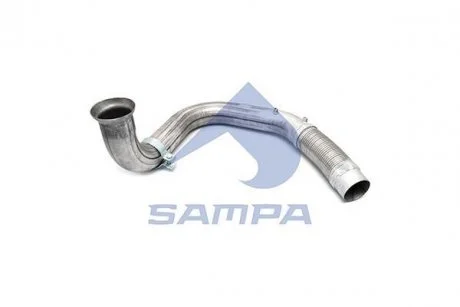 Труба вихлопна SAMPA 010.424