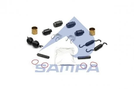 РМК колодки SAMPA 085.510